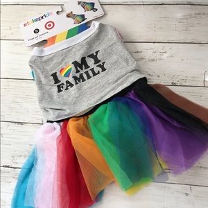 Pride Pet Costume “I Love My Family”